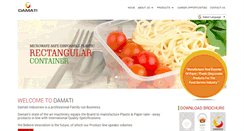 Desktop Screenshot of damati.com